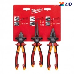 Milwaukee 4932464575 - 3pce 1000V VDE Pliers Set